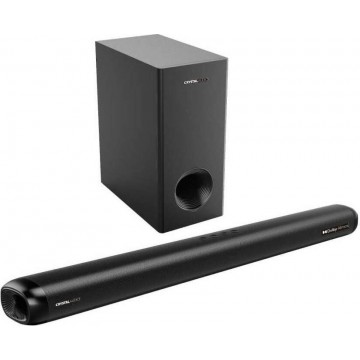 Crystal Audio CASB360 Soundbar 360W με Τηλεχειριστήριο Μαύρο